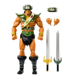 Masters of the Universe Masterverse New Eternia Tri-Klops Actionfigur Deluxe-Sammelfigur mit 30 Bewegungspunkten und Zubehör MOTU-Spielzeug HYC52