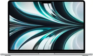 Apple MacBook Air (2022) [136" Liquid Retina M2 8-Core 32GHz 8GB RAM 256GB SSD 8-Core GPU macOS] silber