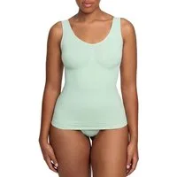 cfab (creamy fabrics) Shapingtop Shaping Unterhemd-Sage Green-2XL (1-tlg)