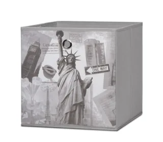 Faltbox Box City - City -32 x 32 cm / 3er Set - City Look