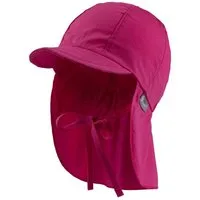 Sterntaler® Schirmmütze UV-Schutz 50+ Schirmmütze mit Nackenschutz uni (1-St) Kinderhut aus UV-Popeline mit Bindeband und UV-Schutz 50+