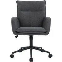 HOME DELUXE Schreibtischstuhl Bürostuhl CORA 100 x 60 x 70 cm, Höhenverstellbar, Schreibtischstuhl, Chefsessel