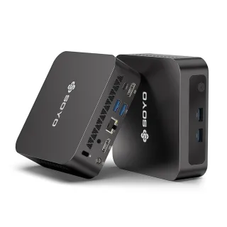 SOYO Y5Air Mini PC Intel Core i5 4250U 8GB RAM 128GB SSD Windows 11 Dual HD Dual Screen Output Mini Computer Desktop PC