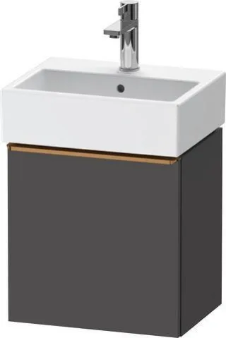 Duravit D-Neo Waschtischunterbau wandhängend Graphit Matt 434x322x440 mm - DE4217L04490000 DE4217L04490000