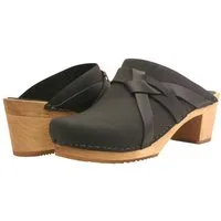 Sanita Sanita Wood Manuella Square Clog