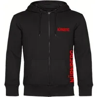 multifanshop Kapuzensweatjacke Nürnberg - Brust & Seite - Sweat