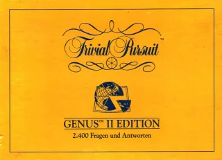 Trivial Pursuit Genus 2 Edition - 2400 Fragen und Antworten - Erweiterungs Karten