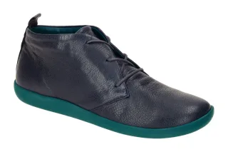 Think 1023-8000 Damen Halbschuhe navy - Echtleder, bequeme Schn?rung