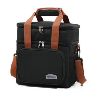 IPRee Portable Double Layer Lunch Bags Food Box Camping Oxford Backpacks Icebox Large Capacity Picnic BBQ Outdoor Bag