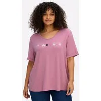 Sheego T-Shirt Shirt Kurzarm