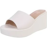 Ital-Design Moderne Wedge-Sandalen mit Plateau für Damen Plateausandaletten (91409361) Keilabsatz/Wedge Keilsandaletten in Weiß
