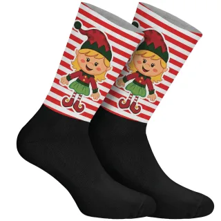 Lustige bedruckte lange Socken für Männer und Frauen