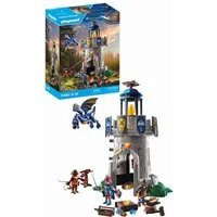 Playmobil® Spielwelt Novelmore Ritterturm mit Schmied und Drache 71483, (89-tlg), PLAYMOBIL Novelmore Spielset