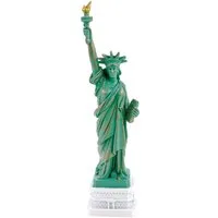 Kremers Schatzkiste Dekofigur Freiheitsstatue 22 cm grün Polyresin handbemalt Statue of Liberty