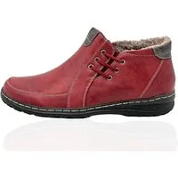 Nowaland Damen Winter-Stiefelette warm gefüttert Stiefelette Warmfutter • rutschhemmend • leicht & bequem