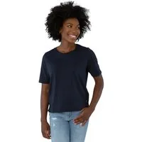 Gio Milano Kurzarmshirt G30-1116, in verschiedenen Farben kleines Metallherz an der Seite