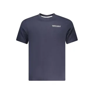 North Sails Blauer Baumwoll Herren T-Shirt