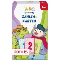 Roth Schultüte Lernkarten "ABC Freunde" Zahlen, Verschluss