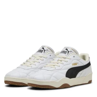 Puma - "Tifosi Lux" Gesteppt Sneaker für Herren, Leder (Puma Weiß)