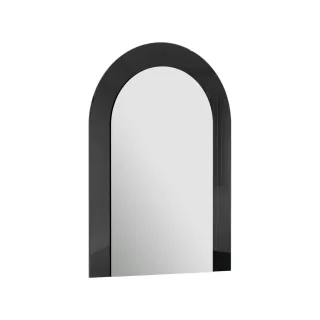 VitrA Liquid Wandspiegel flach 57 x 80 cm Rahmen Schwarz Matt,66744 66744