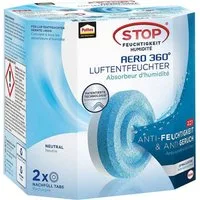 Pattex Luftbefeuchter Pattex Luftentfeuchter Aero 360 Grad 2x450g Nachfüller