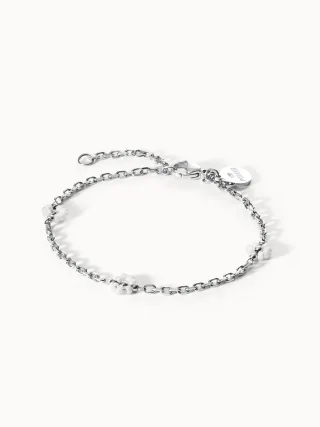 PURELEI Linen Blossom Armband, verstellbare Länge
