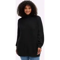 sheego by Joe Browns Strickpullover Pullover Langarm Ripp, Zopfmuster
