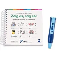 Anybook Lernspielzeug Starterset, mit Anybook Pro Audiostift und Bildwörterbuch "Zeig es, sag es!"