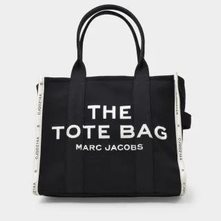 Tasche The Large Tote aus Canvas schwarz