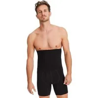 FINN Design Shapinghose mit extra starker Kompression - Seamless Shapewear Shorts Herren Stark formende Kompressionsshorts ohne Nähte mit hoher Taille