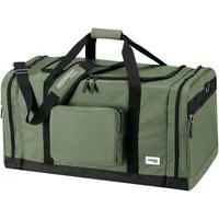monzana Reisetasche, 90L 70x35x35cm Weekender Duffle Bag Sporttasche Olivgrün