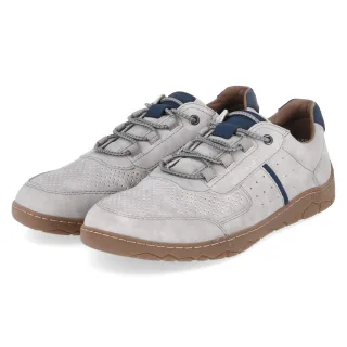 Rieker Barfußschuhe  Grau - Gr. 40 -  Textil und Synthetik