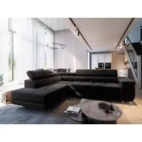 Masseno Ecksofa SELVA mit Schlaffunktion L-Form, Sofa mit Bettkasten
