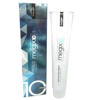 Mowan Megix 10 Hair Colour Cream Permanent Creme Haar Farbe Coloration 100ml - 06.62 Dark Red Blonde Irise  / Dunkel Rot Blond Iris