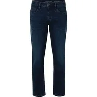 HERO by John Medoox 5-Pocket-Jeans Portland Denim Slim Straight Stretch Jeans Straight Fit Casual Clean Wash Denim Jeans für Herren