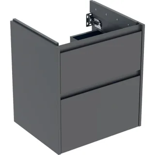 Geberit Renova Plan Unterschrank für Waschtisch, mit zwei Schubladen: 54.6x60.6x44.6cm, 504026JK1 504026JK1