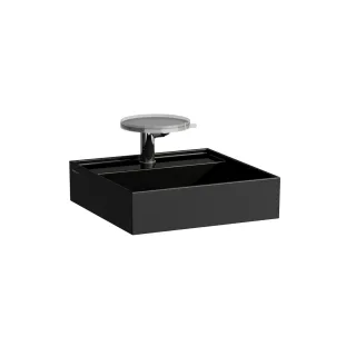 LAUFEN Handwaschbecken Kartell · LAUFEN 460x460, schwarz glänzend, 81533.1, 8153310201121 H8153310201121