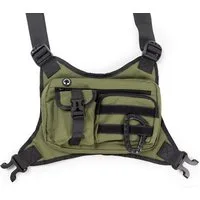 Blusmart Sporttasche Outdoor-Sport-Brusttaschen für Damen und Herren (Brusttasche mit Handyhalterung, Wasserdichte Sport-Brusttasche, leichte Laufweste), Geeignet für Sport, Radfahren und Wandern