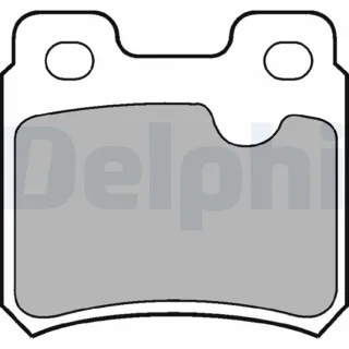 Delphi Bremsbel?ge hinten Opel Saab LP586