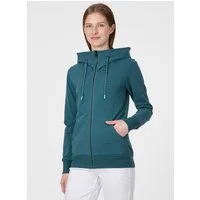 Ragwear Sweatjacke NESKIA ZIP B Dünne Baumwollmischung, innen brushed mit Stickerei auf der Kapuze