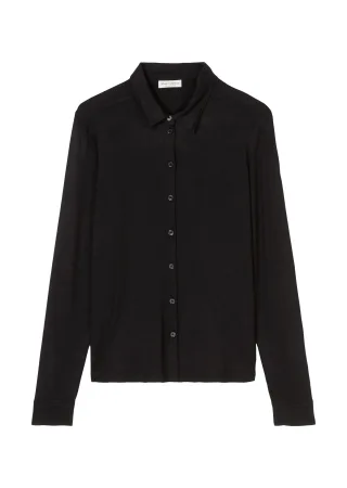 Marc OPolo Casual - Jersey-Bluse schwarz - Gr. - S