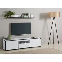 HELA TV-Board Ariana, mit angeschrägten Griffmulden, Breite 160 cm