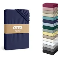 OTTO home Spannbettlaken Physalis Topper COMFORT, Jersey, Gummizug: rundum, (1 Stück), bis 10 cm Höhe, Bettlaken, Laken, in Comfort & Premium Qualität