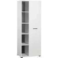 OTTO home Aktenschrank Moid, moderner Mehrzweckschrank, Maße: 64,5x41,5x175 cm, 5 Fächer mit viel Stauraum