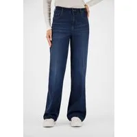 Atelier GARDEUR Weite Jeans FELIZA7-670721-7169 Wide Leg Damenhose schwarz dark rinse used Elastischer Stretch-Denim mit Wide-Leg und 5-Pocket-Details
