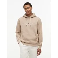 Tommy Hilfiger Kapuzensweatshirt TOMMY LOGO unifarben, casual, regular fit, Baumwollmix, Kapuze