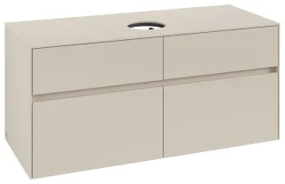 Villeroy & Boch Waschtischunterschrank Collaro C041B0 1200x548x500mm m. Bel. 4 Ausz. Waschtisch mitt C041B0VN