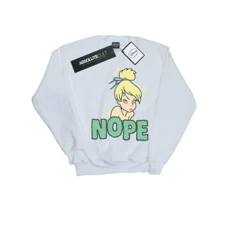 Disney - "Tinker Bell Nope" Sweatshirt für Herren (Weiß)