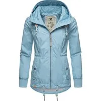 Ragwear Outdoorjacke Danka Wasserdichte Übergangsjacke mit großer Kapuze