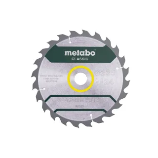 Metabo Sägeblatt power cut wood - classic 235x2,8 / 2,0x30, Z24 WZ 18° / - Karton - 628677000
